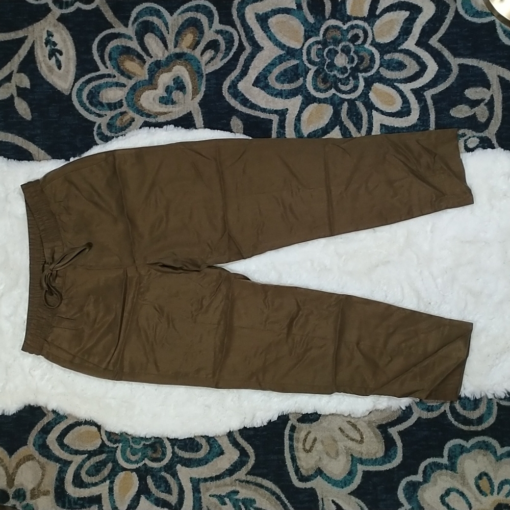 New banana republic high rise khaki pants women's xs